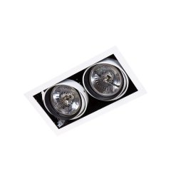 Lampa oprawa wpuszczana Arlo WH DL-722HD-AR111 / WL Italux