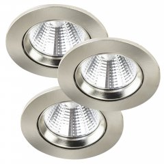 Zestaw trzech opraw wpuszczanych oczko LED 4.5W FREMONT 3-KIT 47580132 Nordlux