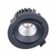 Oprawa wpuszczana oczko LED czarna IP65 CYKLOP H0095 MaxLight