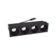 Oprawa wpuszczana oczko LED 12W czarna MODULAR MODUŁ LED 12W HM180 4L MaxLight