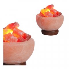 Dekoracyjna lampa stołowa solna FUJI 4097 Rabalux