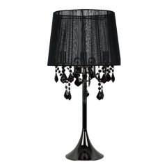 Lampa stołowa Mona LP-5005 / 1T czarna Light Prestige