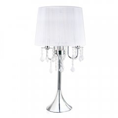 Lampa stołowa Mona LP-5005 / 1T srebrna Light Prestige