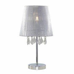 Lampa stołowa Mona LP-5005 / 1TS srebrna Light Prestige