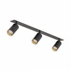 Lampa reflektor spot potrójny podtynkowy AMIS BLACK 10808 TK Lighting