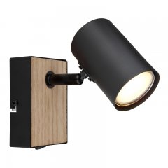 Lampa reflektor spot z włącznikiem ROBBY 57911-1BW Globo