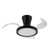 Lampa sufitowa z wentylatorem - Lampowentylator LED 18W BREEZE BLACK 18199 TK Lighting