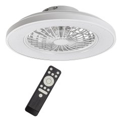Lampa sufitowa z wentylatorem - Lampowentylator LED 48W z pilotem DALFON2 71332 Rabalux