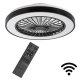 Lampa sufitowa z wentylatorem - Lampowentylator WiFi LED 40W z pilotem DALFON2 71336 Rabalux