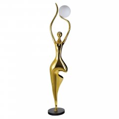 Lampa podłogowa DEMETER złota AZ6784 Azzardo