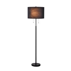 Lampa podłogowa FOGO LP-0304 / 2F BK Light Prestige