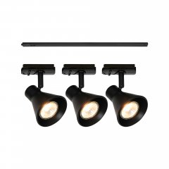 Zestaw 3x lampa reflektor spot szynowy EIK LINK 3-SPOT + 1M 2510399903 Nordlux