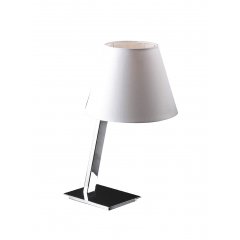 Lampa biurkowa biała / chrom ORLANDO 5103T / WH MaxLight