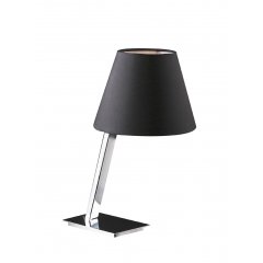 Lampa biurkowa czarna / satyna ORLANDO 5103T / BLNM MaxLight