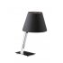 Lampa biurkowa czarna/satyna ORLANDO 5103T/BLNM MaxLight