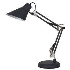 Lampa biurkowa na wysięgniku Jason MT-HN2041 BK + S.NICK Italux