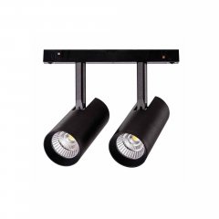 Lampa reflektor spot szynowy ALFA MAKITA TRACK MAGNETIC 2x7W BLUETOOTH LED 14W 2700K czarny AZ4838 Azzardo