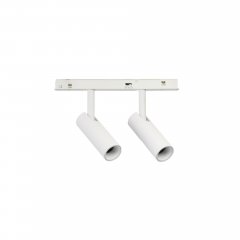 Lampa reflektor spot szynowy ALFA NIKO TRACK MAGNETIC 2LINE 2X12W LED 20W 2700K biały AZ6515 Azzardo