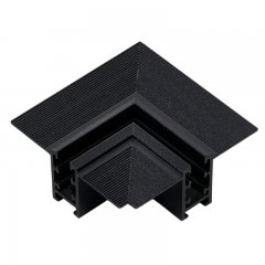 Łącznik szynowy DELTA TRACK MAGNETIC SUPER SLIM GIPS CORNER90 A czarne AZ6994 Azzardo