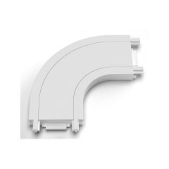 Łącznik kątowy 1-fazowy do szynoprzewodu GAMMA TRACK MAGNETIC 5mm ROUND WH AZ5327 Azzardo