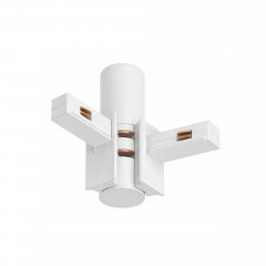 Łącznik szynowy ALFA TRACK MAGNETIC MULTI-ANGLE CONNECTOR białe AZ6485 Azzardo