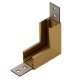 Łącznik szynowy SIGMA TRACK MAGNETIC CORNER B złote AZ7063 Azzardo