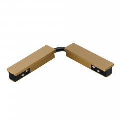 Łącznik szynowy SIGMA TRACK MAGNETIC ELECTRIC CORNER CONNECTOR B złote AZ7072 Azzardo