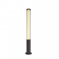 Lampa zewnętrzna słupek ogrodowy LED 25W szara IP65 GARDENIA 25W F0065 MaxLight