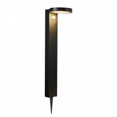 Lampa zewnętrzna słupek ogrodowy LED 4.5W z czujnikiem RICA ROUND SOLAR 2118158003 Nordlux
