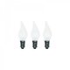 Blister x3 zapasowe żarówki matowe 34V 3W E10 TOPPLAMPA 8267,000 Markslojd