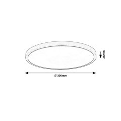 Lampa sufitowa LED 24W PAULOS 71073 Rabalux