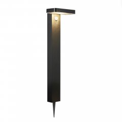 Lampa zewnętrzna słupek ogrodowy LED 4.5W z czujnikiem RICA SQUARE SOLAR 2118178003 Nordlux