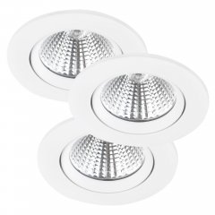 Zestaw trzech opraw wpuszczanych oczko LED 4.5W FREMONT 3-KIT 47580101 Nordlux