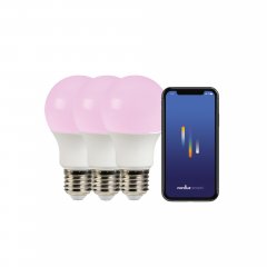 Zestaw żarówek 3xE27 SMART Biały 806lm 2200-6500K 2270052701 Nordlux