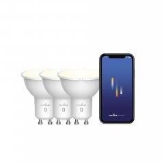 Zestaw żarówek 3xGU10 SMART Bezbarwny 420lm 2200-6500K 2270031000 Nordlux