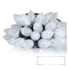 Lampki choinkowe IP44 50 LED 9,8m Classic Chain szyszki zimna biel D5ZC01 EMOS