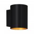 Lampa ścienna SOLA WL ROUND BLACK-GOLD 91061 Zuma Line