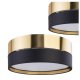 Lampa sufitowa HILTON BLACK/GOLD 450 4180 TK Lighting