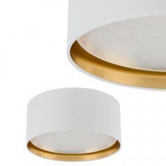 Lampa sufitowa BILBAO WHITE / GOLD 450 3379 TK Lighting