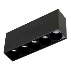 Lampa sufitowa LED 8W Tetrix 5 CCT BK AZ6280 Azzardo