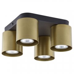 Lampa sufitowa VICO BLACK / GOLD 6511 TK Lighting