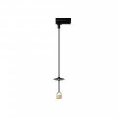 Lampa wisząca szynowa LUCAS BASE TRACK 1LINE ACC GU10 czarny AZ6152 Azzardo