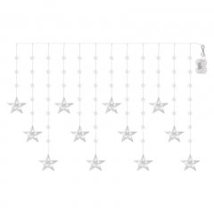 Sople gwiazdki IP44 120 LED 170x85cm - 8 programów - zimna biel DCGC03 EMOS