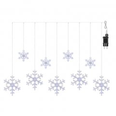 Sople śnieżynki IP44 131 LED 160x95cm zimna biel DCGC02 EMOS