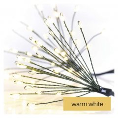 Światełka nano łezki frędzle IP20 300 LED 5,2m ciepła biel D3AW10 EMOS