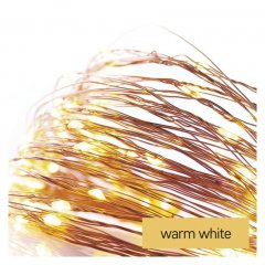 Światełka nano łezki IP20 10 LED 0,9m ciepła biel D3AW06 EMOS