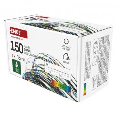 Światełka nano łezki IP44 150 LED 15m multikolor D3AM03 EMOS