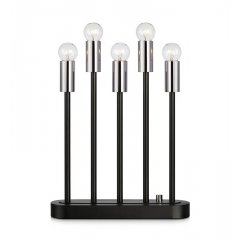 Świecznik ściemnialny stołowy czarny BUSTER 704442 Markslojd