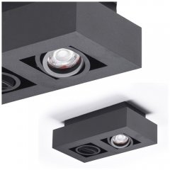 Oprawa natynkowa spot NIKEA 2 AZ4435 Azzardo