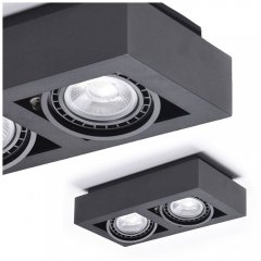 Oprawa natynkowa spot NIKEA 2 AZ4441 Azzardo